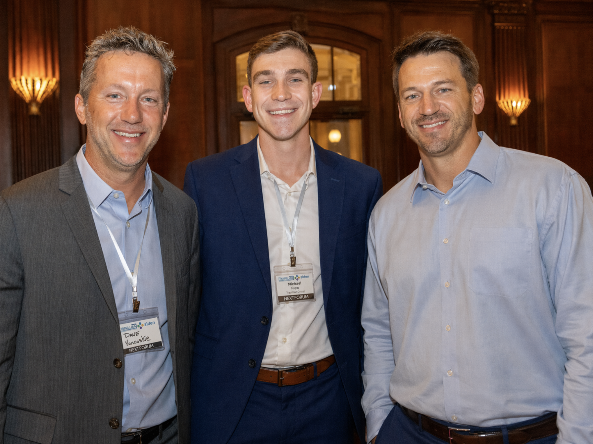 Travillian Investment Banking team at NEXT Forum
